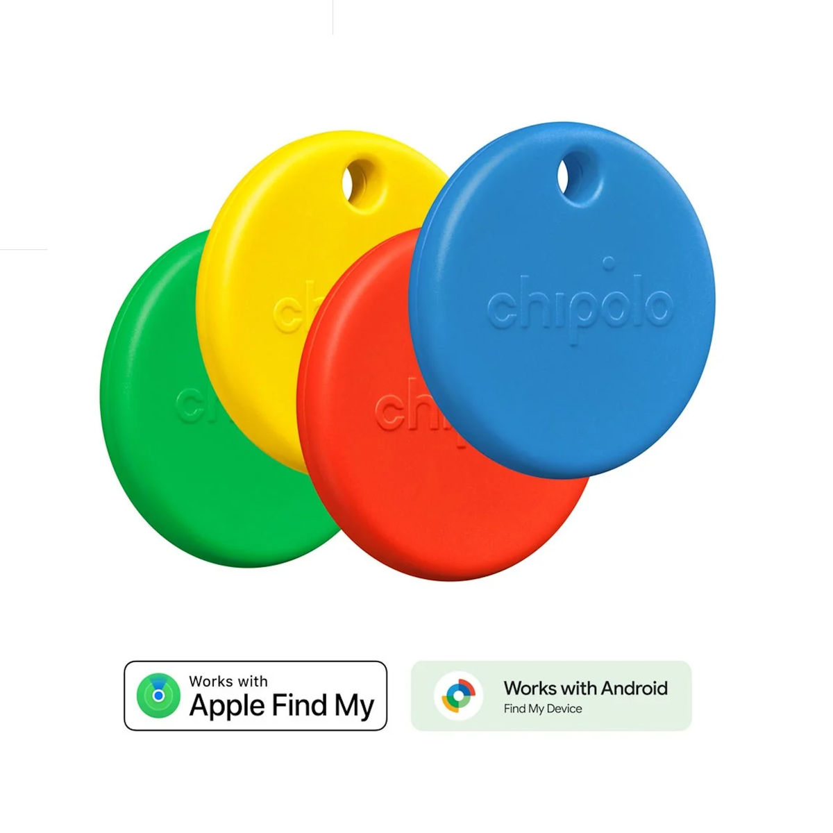 Chipolo POP - 4-pakning, farger