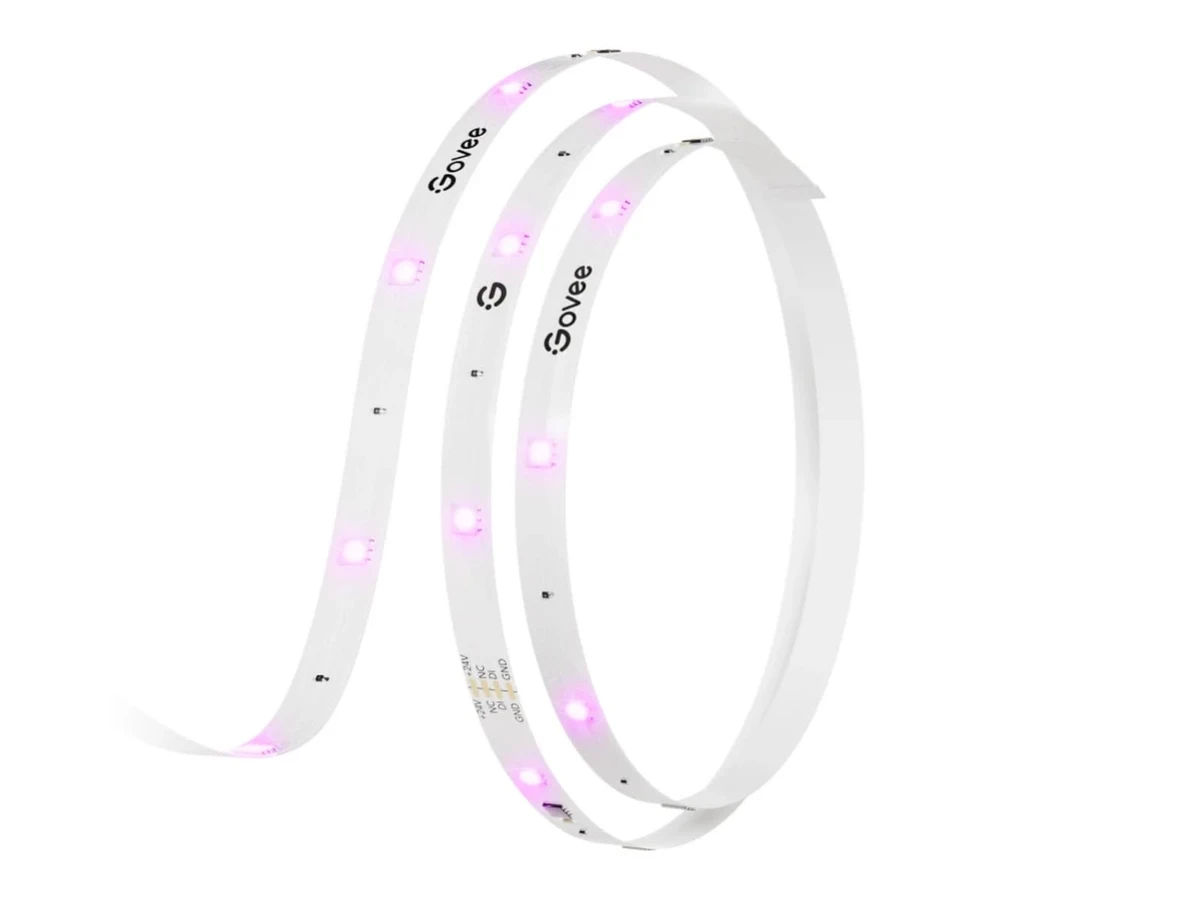 Govee RGB Smart Wi-Fi + Bluetooth LED Strip, 2×5m