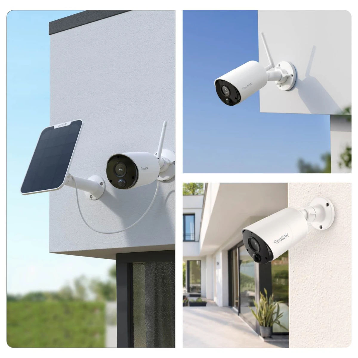Reolink Argus Eco B320 – 3MP Batteridrevet WiFi – Hvit