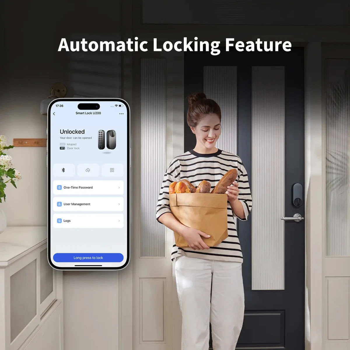 Aqara Smart Lock U200 Kit – Black